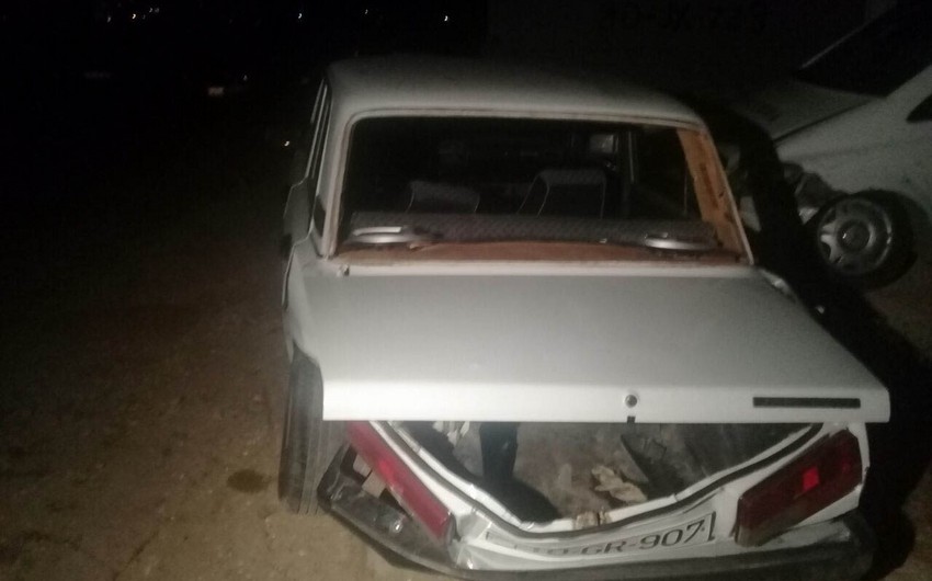 В Баку столкнулись 3 автомобиля, есть пострадавшие