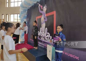 Qəbələdə bədii gimnastika üzrə VIII bölgələrarası kubok keçirilib