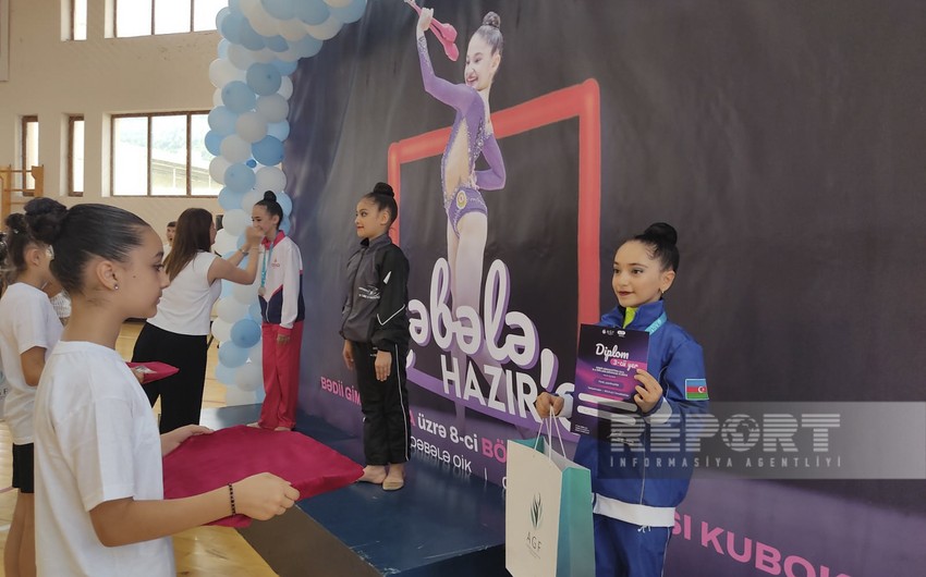 Qəbələdə bədii gimnastika üzrə VIII bölgələrarası kubok keçirilib