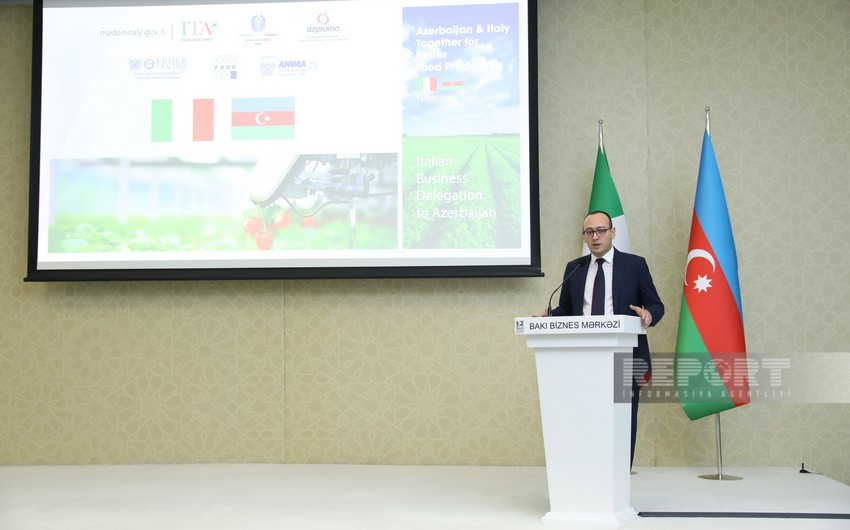 Tural Hajili: Azerbaijan eager to expand trade relations with Italy