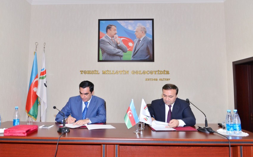 Baku Higher Oil School signs a deal with SOCAR-AQŞ company