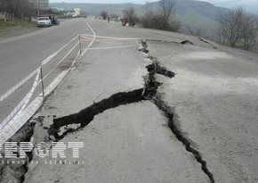 MENR: Landslide in Shamakhi is a process of active phase