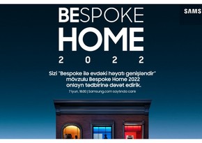 Samsung Electronics Bespoke Home 2022 tədbirinə dəvət edir