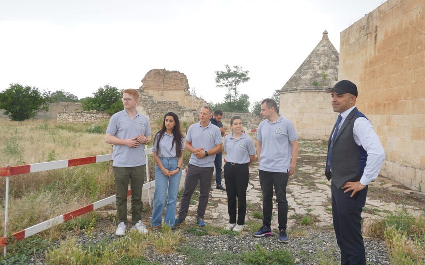 “Mine Mark” Fondunun nümayəndələri Ağdamda dağıntılarla tanış olub