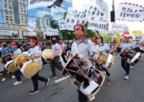 Workers, activists hold May Day rallies in Seoul