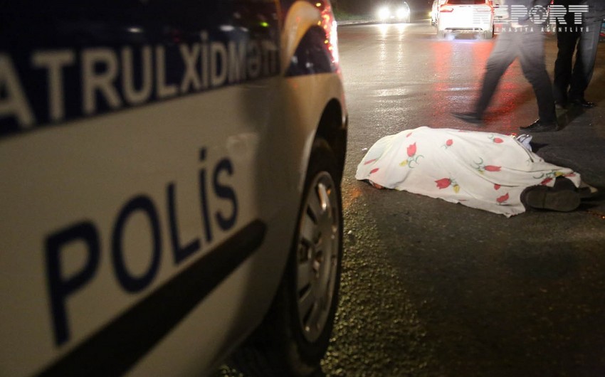 Goranboyda piyadanı vuraraq ölüdürən sürücü saxlanılıb - YENİLƏNİB
