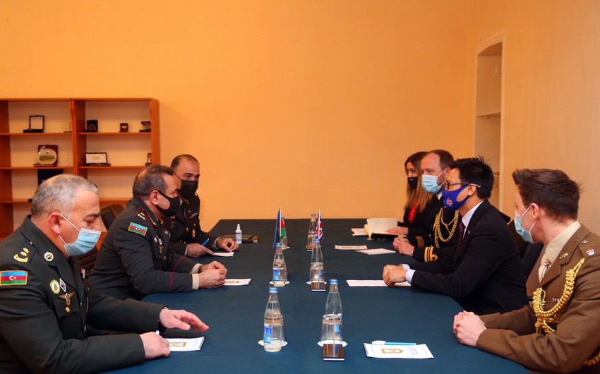Состоялась встреча экспертов по военному образованию Азербайджана и Великобритании