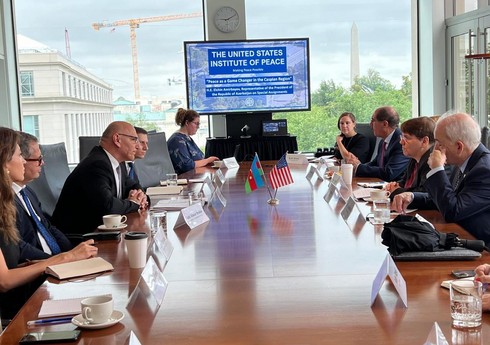 Эльчин Амирбеков на встречах в США обсудил мирный процесс между Баку и Ереваном