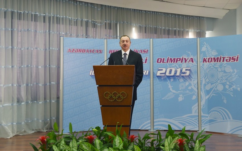 President Ilham Aliyev: Our sporting successes keep growing every year