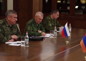 New commander of Russian peacekeeping contingent discusses implementation of tripartite declarations with Minister of Defense of Armenia