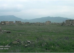 Footage from liberated Poladli village of Azerbaijan's Aghdam district