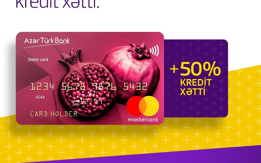 Azər-Türk Bank əmək haqqı kartlarının sahiblərinə faizsiz kredit xətti təklif edir
