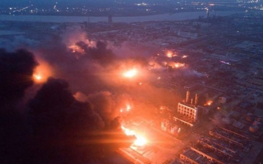 В Китае в результате взрыва на химическом заводе погибли три человека