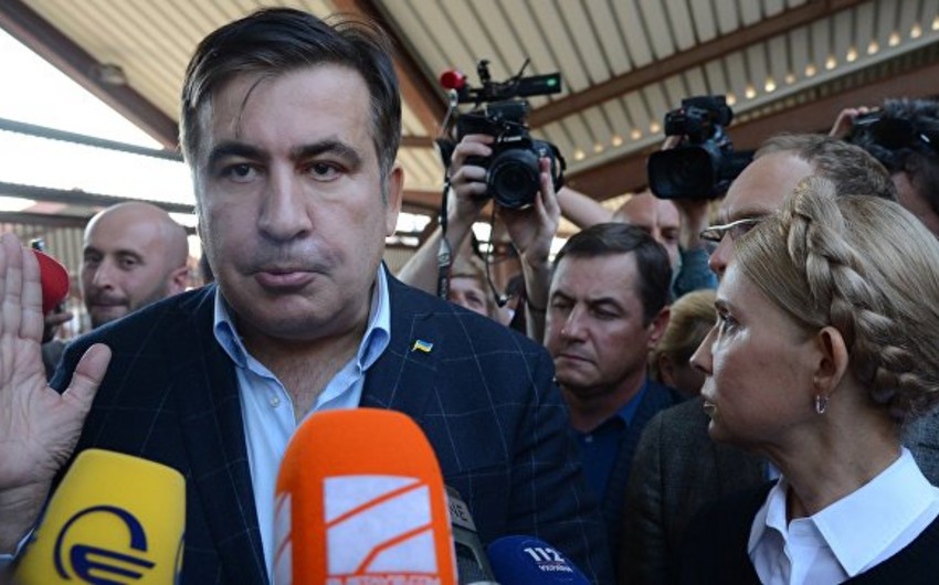 Saakaşvili Ukrayna polisini onun pasportunu oğurlamaqda ittiham edib