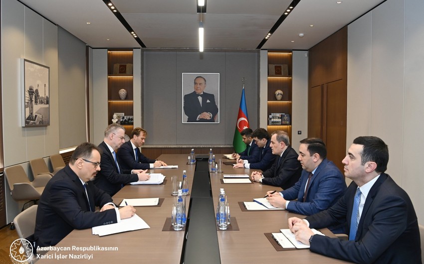 Джейхун Байрамов обсудил со спецпредставителем расширение сотрудничества между Азербайджаном и ЕС