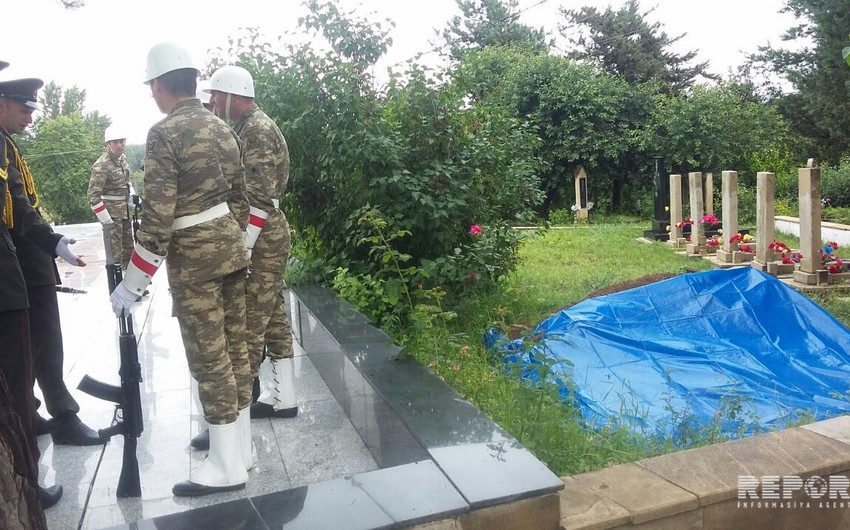 Martyred Azerbaijani serviceman buried - PHOTO - VIDEO