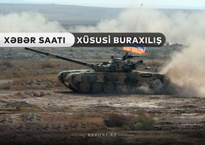 “Xəbər Saatı”: Düşmən öz tanklarını vurur