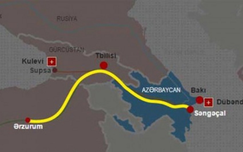 ​В этом году по трубопроводу Баку-Тбилиси-Эрзурум транспортировано 4,2 млрд. кубометров газа