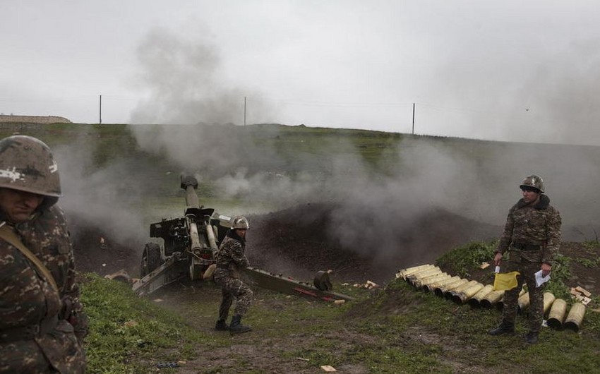 ​Минобороны: Армяне приступили к обстрелу населенного пункта Тертера из 120-мм минометов