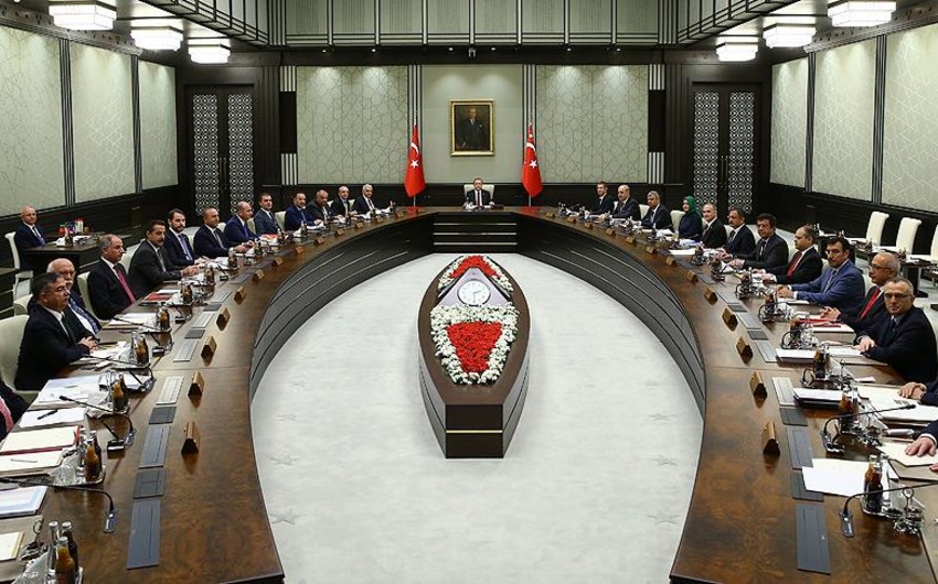 Turkey's National Security Council hosts a meeting