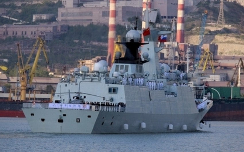Российские и китайские военные корабли вошли в Средиземное море