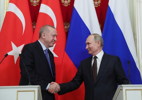 Эрдоган поздравил Путина с переизбранием на пост президента России