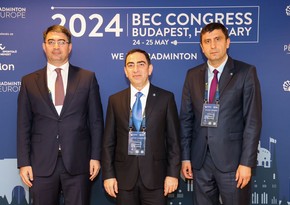 Azərbaycan nümayəndə heyəti Avropa Badminton Konfederasiyasının toplantısında iştirak edib