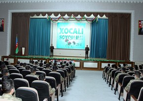 Azerbaijan Army holds events on 29th anniversary of Khojaly genocide
