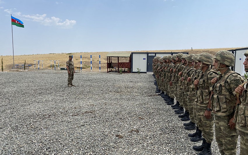 На территории Ходжавендского района состоялось открытие новых воинских частей