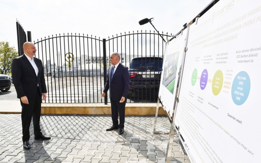 Ilham Aliyev inaugurates Innovative Technologies Center of Shusha Electric Networks