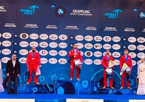 Azərbaycan qrapplinqçiləri dünya çempionatında doqquz medal qazanıblar