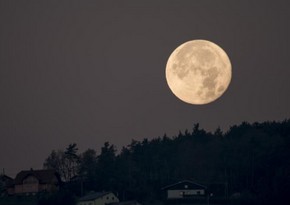  Supermoon to be observed in territory of Azerbaijan