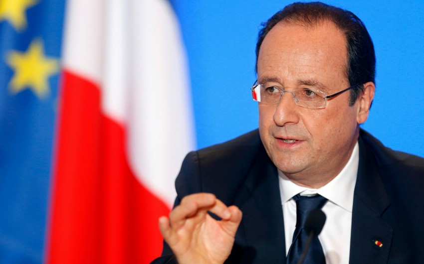 Hollande: France is determined to continue mediation efforts toward settlement of Karabakh conflict