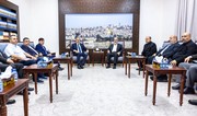 Turkish foreign minister meets with Hamas acting chief in Qatar