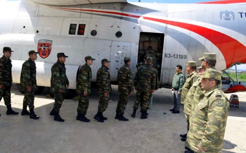 Azerbaijani peacekeepers arrive in Afghanistan