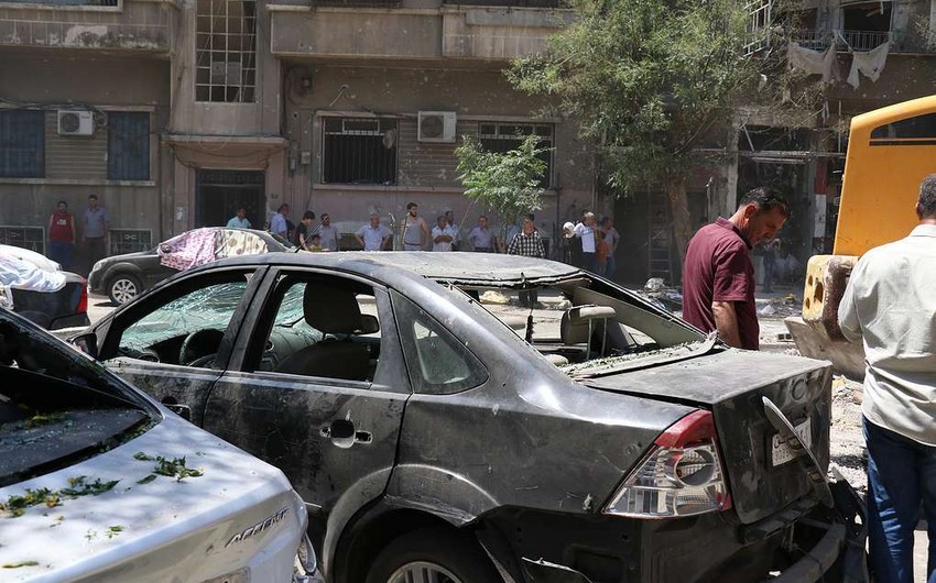 Suriyada fəhlələri daşıyan avtobus partladılıb, 24 nəfər ölüb
