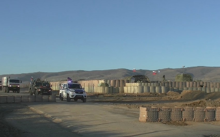 Russian peacekeepers provide construction materials to Kalbajar 