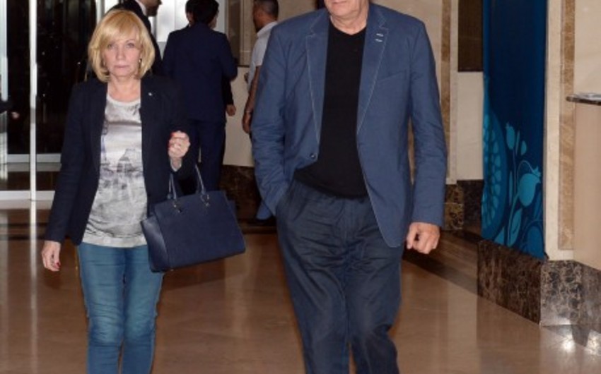Former President of Latvia arrives in Baku