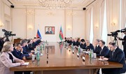 Presidents of Azerbaijan, Russia hold expanded meeting