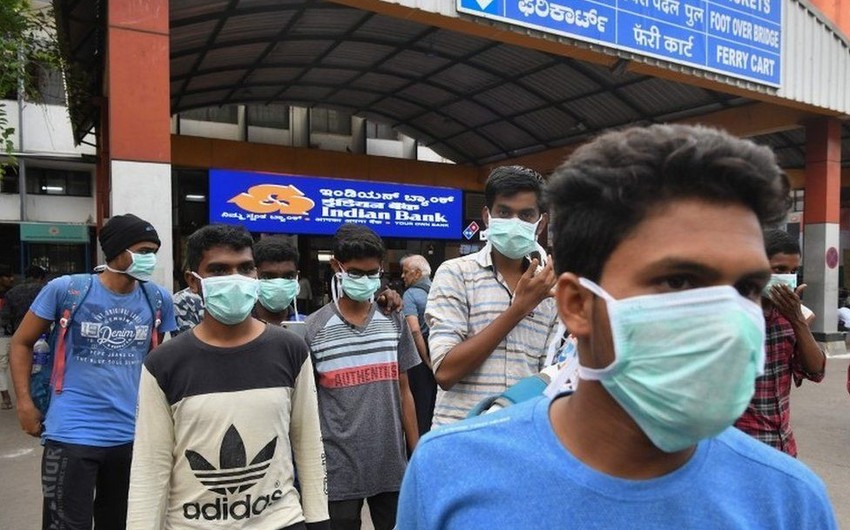 Hindistanda koronavirusdan ölənlərin sayı 14 mini ötdü
