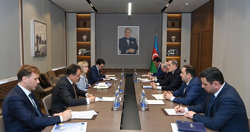 Глава МИД Азербайджана принял спецпредставителя ЕС