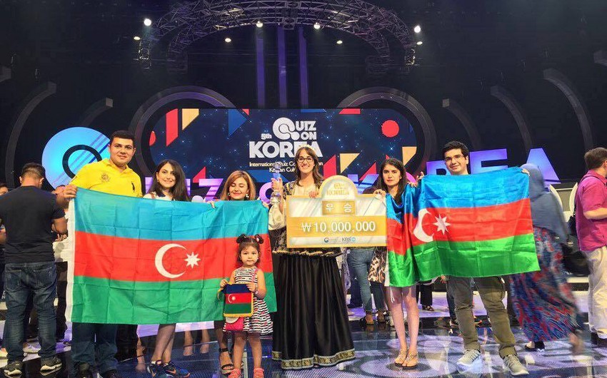 Азербайджанская студентка стала победительницей викторины в Сеуле