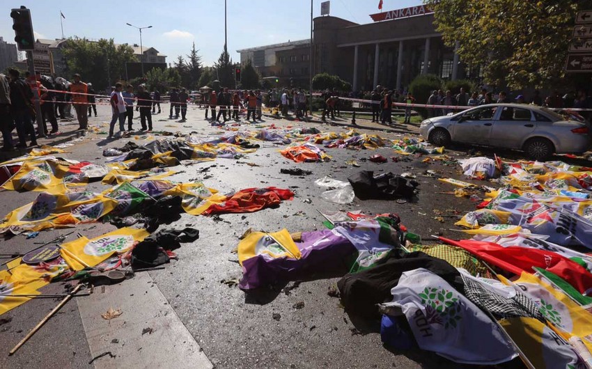 Обнародовано название группы, совершившей теракт в Анкаре