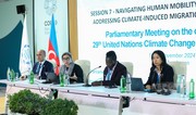 Issues of forced displacement, migration due to climate change discussed in Baku within COP29