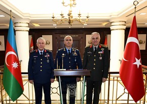 Turkish Chief of General Staff receives Azerbaijani Air Force Commander