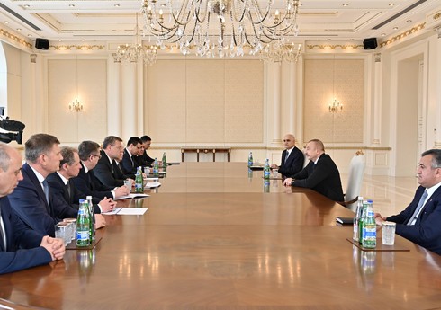 Президент Азербайджана принял губернатора Астраханской области России