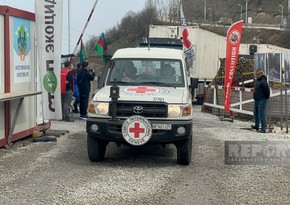 ICRC vehicles pass freely through Khankandi-Lachin road  
