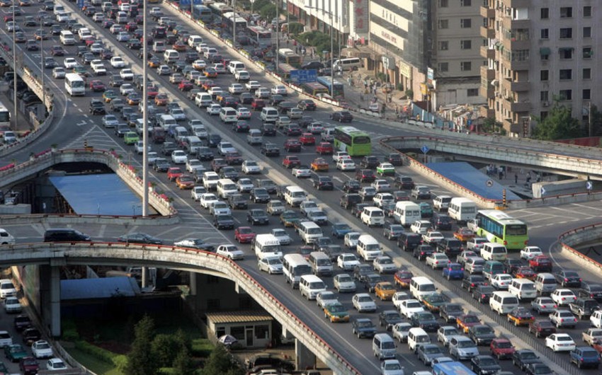 Пробки на дорогах Японии достигают 30 км