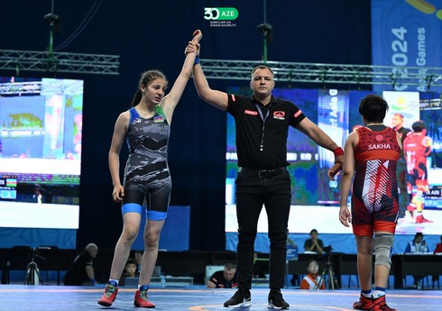 Азербайджанские борцы завоевали три медали на Международных спортивных играх 