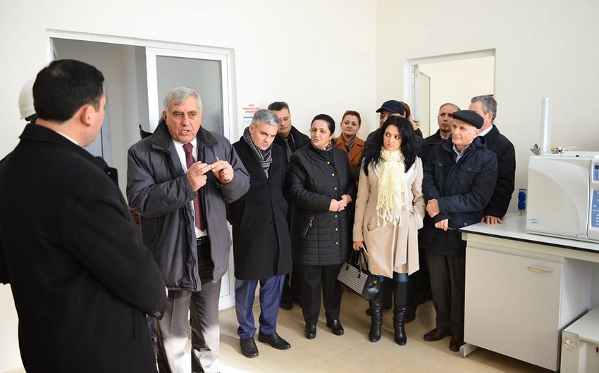 Meeting was held at 'Azerikimya' Production Union with delegation of ASOIU - PHOTO